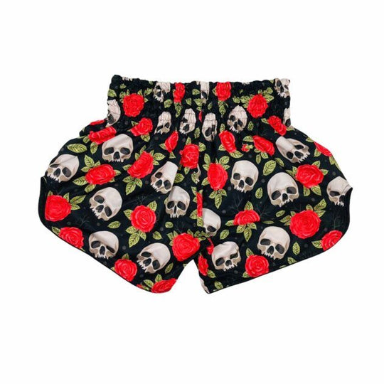 Arwut Skulls & Roses Muay Thai Shorts