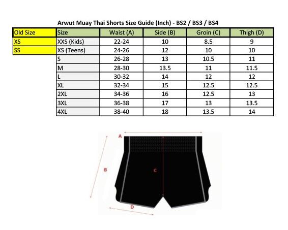 Arwut Rachasi Muay Thai Shorts