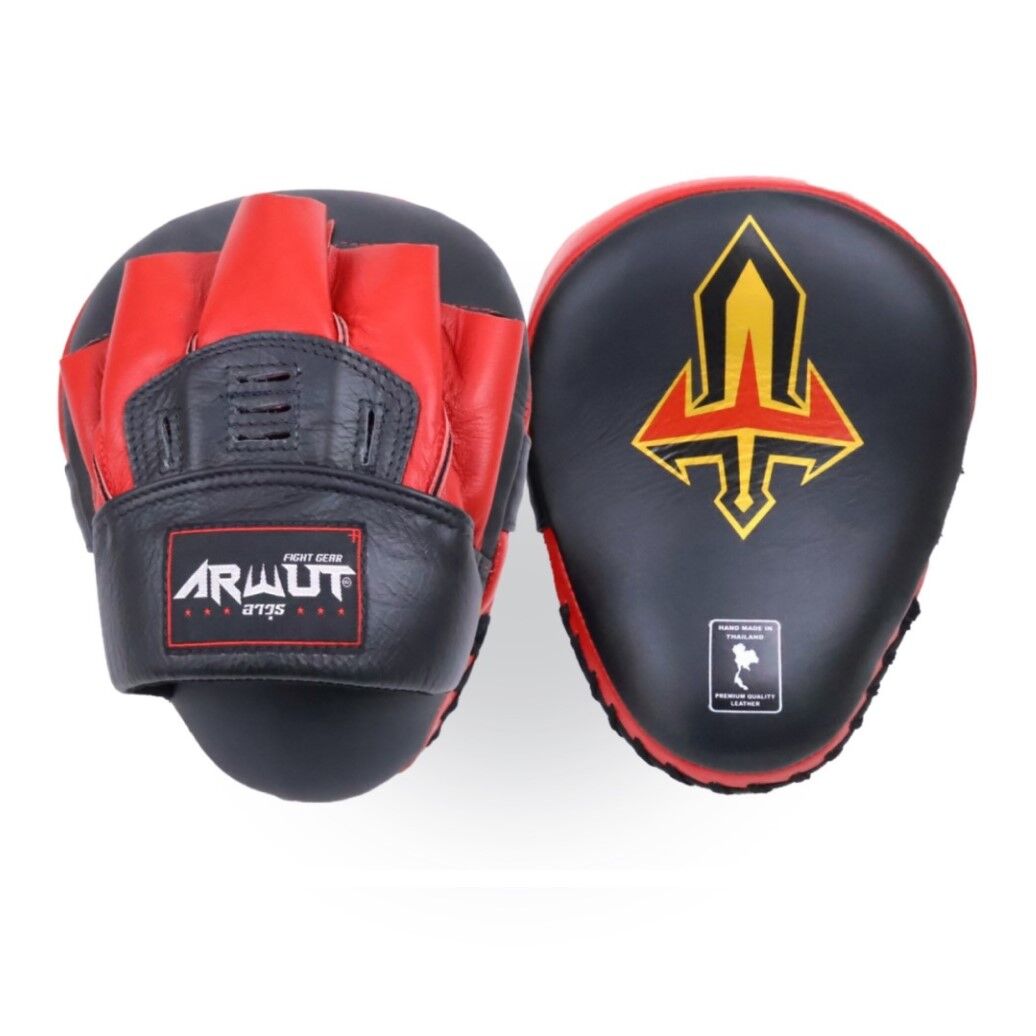 Arwut FMC1 Curved Focus Mitts - Black/Red