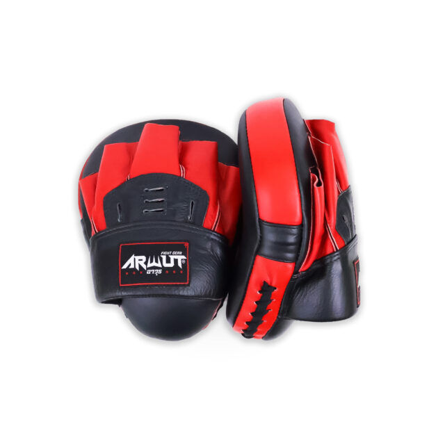 Arwut FMC1 Curved Focus Mitts - Black/Red