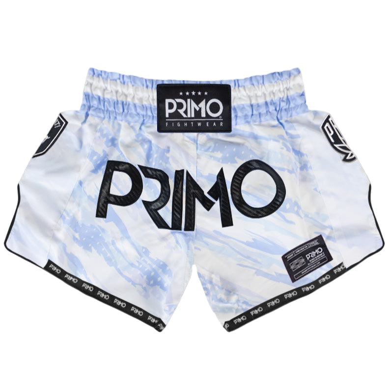 Primo Free Flow Muay Thai Shorts - Arctic Ghost