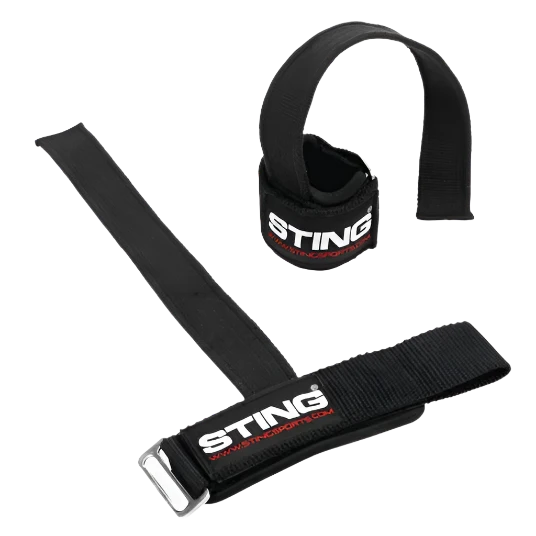 Sting Power Pro Lifting Straps - Black - Standard