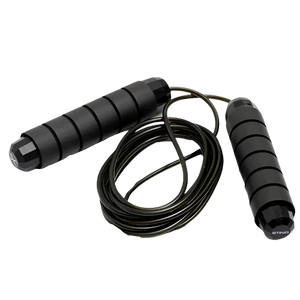 Sting Speedplus Adjustable Skipping Rope - Black - 9Ft