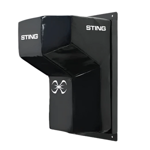 Sting Uppercut Fixed Wall Punching Bag - Black - Standard
