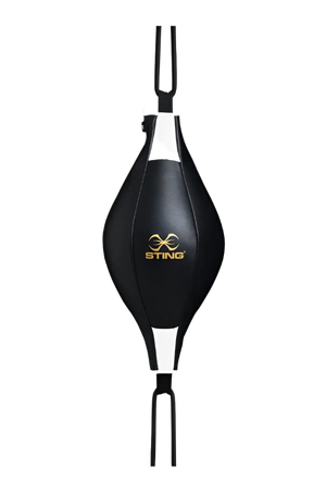 Sting 10 Inch Leather Floor To Ceiling Ball - Black - Standard
