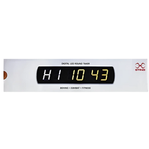 Sting Digital Led Round Timer - Black - Standard
