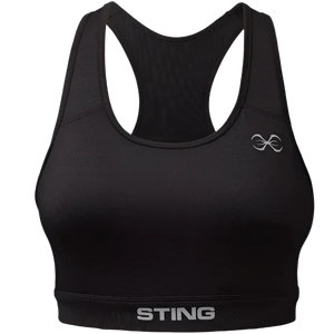 Sting Women's Kinetic Chest Protector Sports Bra - Black