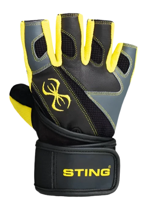 Sting C4 Carbine Training Gloves - Black/Yellow
