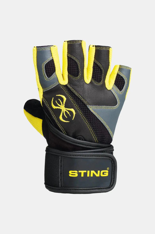 Sting C4 Carbine Training Gloves - Black/Yellow