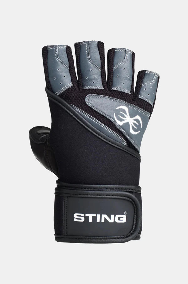 Sting Evo7 Training Gloves Wrist Wrap - Black