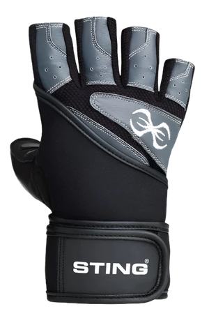 Sting Evo7 Training Gloves Wrist Wrap - Black