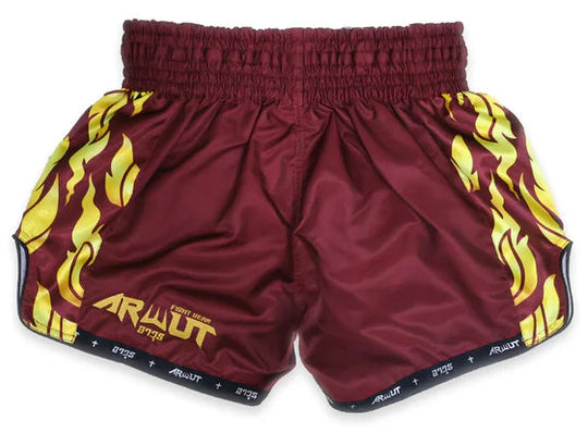 Arwut The Ascent Muay Thai Shorts - Crimson Red