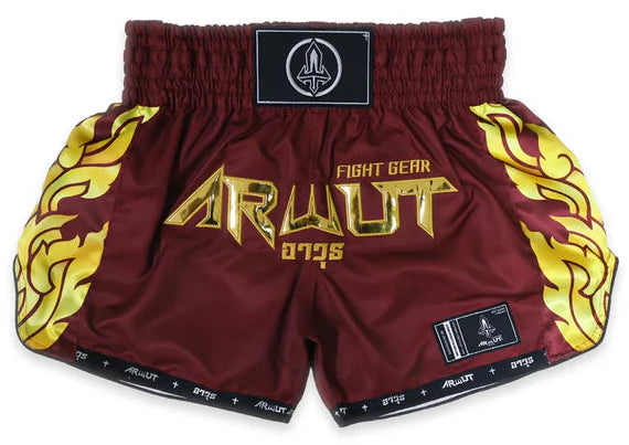 Arwut The Ascent Muay Thai Shorts - Crimson Red