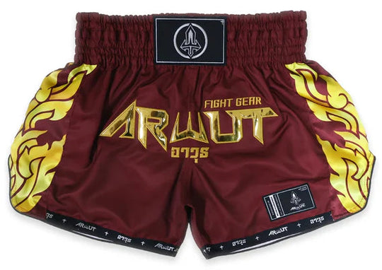 Arwut The Ascent Muay Thai Shorts - Crimson Red
