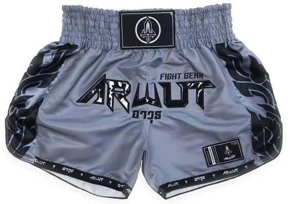 Arwut The Ascent Muay Thai Shorts - Iron Grey