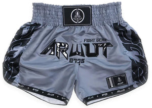 Arwut The Ascent Muay Thai Shorts - Iron Grey