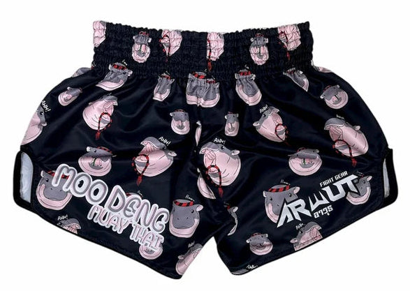 Arwut Moo Deng Monogram Muay Thai Shorts