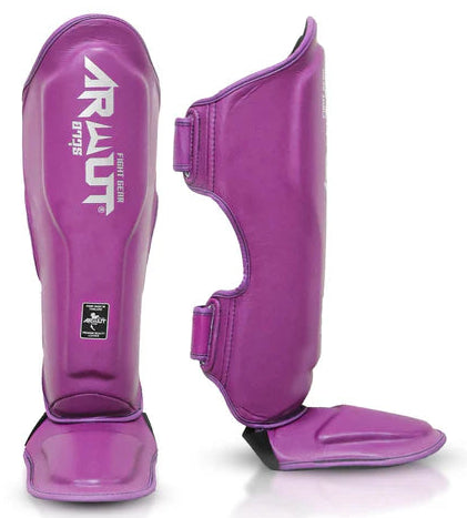 Arwut The Ascent Shin Guards - Byzantium Purple