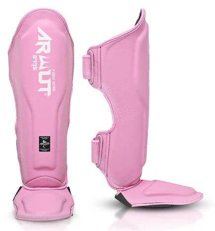 Arwut The Ascent Shin Guards - Sakura Pink