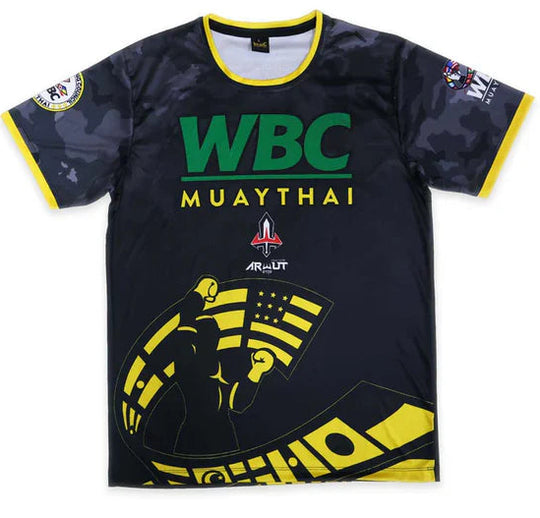 Arwut x WBC Muay Thai Black Crown T-Shirt