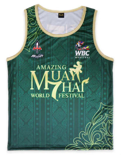 Arwut x WBC Amazing Muay Thai Emerald Singlet