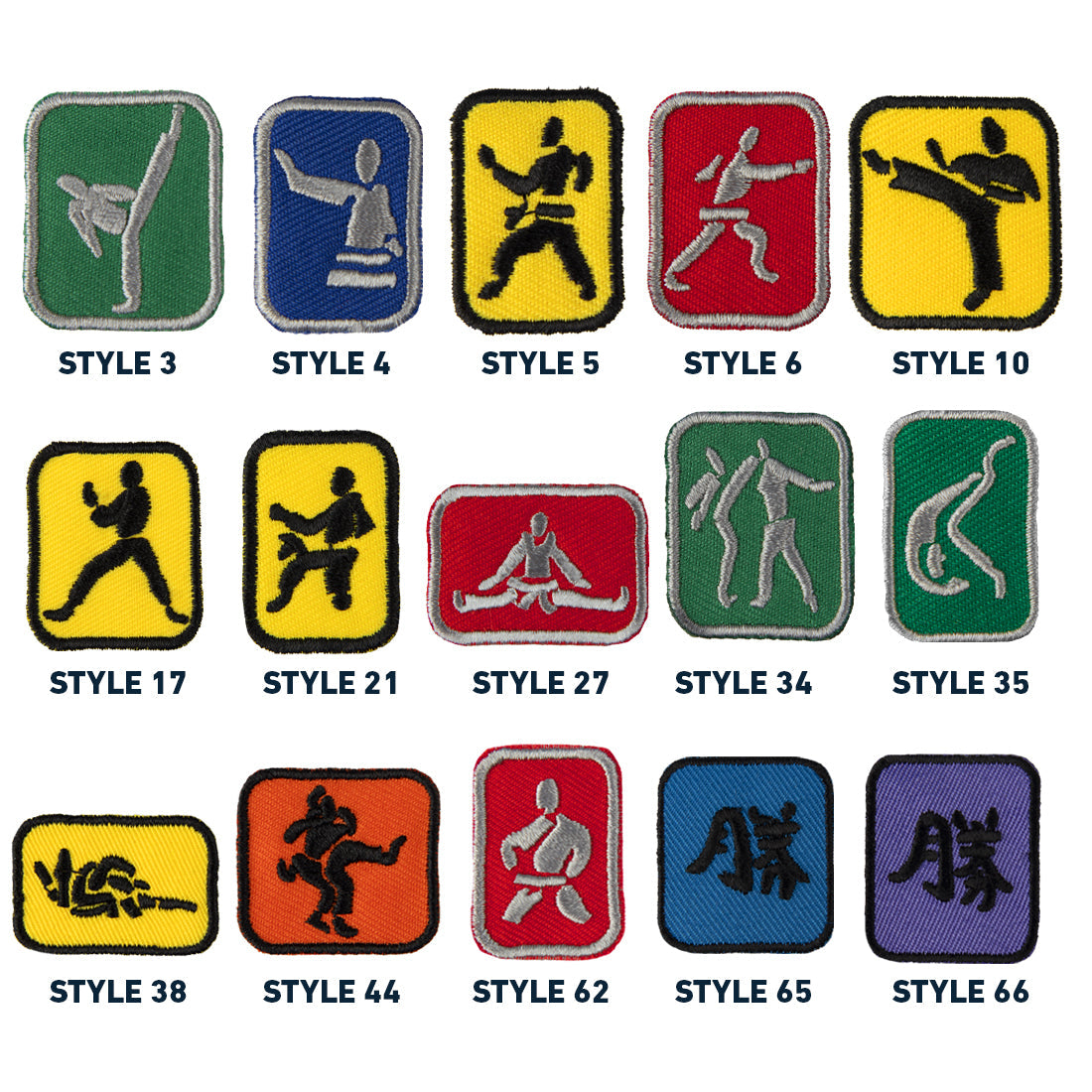 SMAI Badge - Martial Arts 10pk