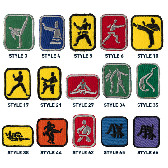 SMAI Badge - Martial Arts 10pk