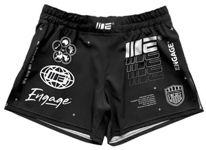 Engage Billboard MMA Hybrid Shorts - Black