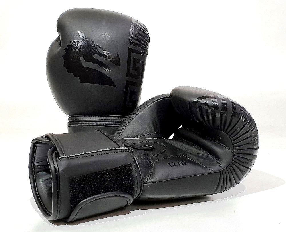 Morgan B2 Bomber Leather Boxing Gloves - 12-16oz