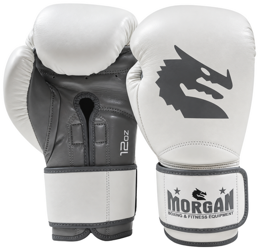 Morgan White Knight Boxing Gloves