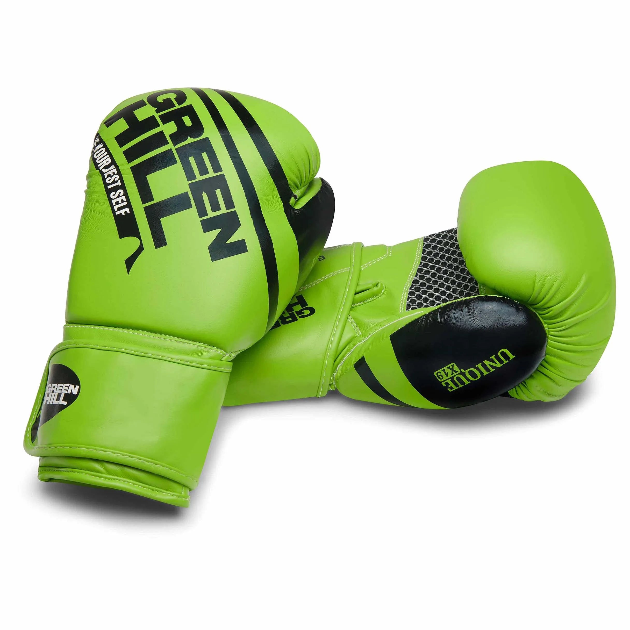 Green Hill Boxing Gloves Unique