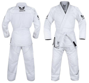 Morgan Dragon V2 450Gsm BJJ GI - IBJJF Approved - White