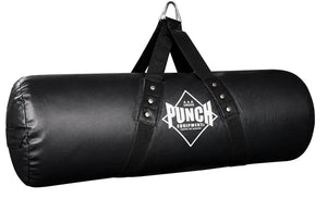 Punch Boxing Bag - Black Diamond™ Uppercut- 3ft - 20kg - Black