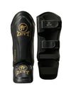 Zett Pro Kick Boxing Shin Instep - Black
