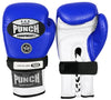 Punch Boxing Gloves - Competition - Lace & Lock - Blue - 10 oz