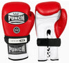 Punch Boxing Gloves - Competition - Lace & Lock - Red - 10 oz