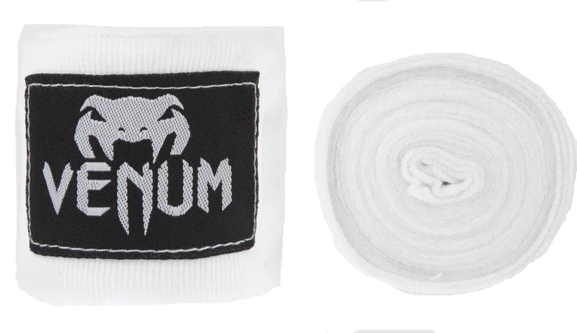 Venum Kontact Boxing Handwraps - 4.5m - White