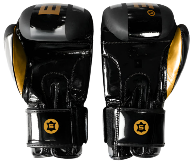 Engage E-Series Boxing Gloves - Black/Gold