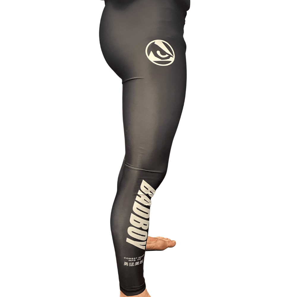 Bad Boy Eyecon Grappling Spats - Black
