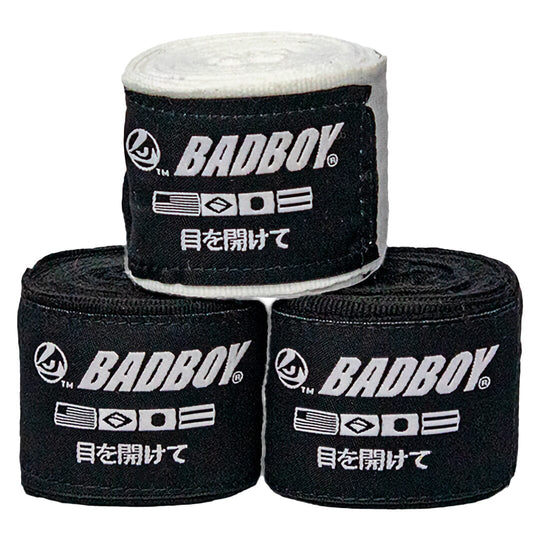 Bad Boy Omega Premium Hand Wraps (3 pack) Hand Wraps Bad Boy