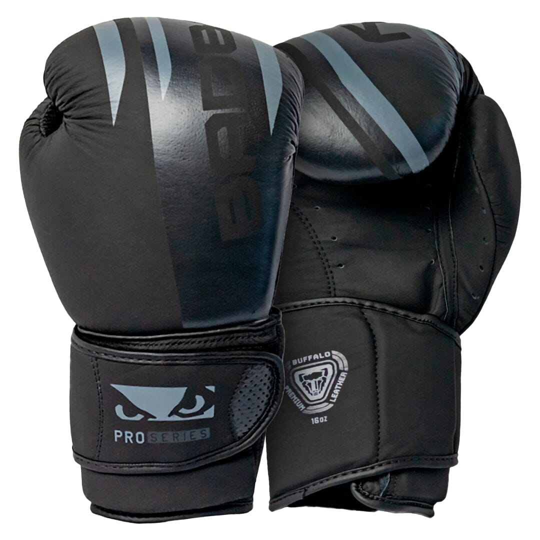Bad Boy Pro Series Advanced Boxing Gloves - Black/Grey