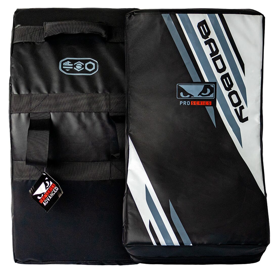 Bad Boy Pro Series Advanced Curved Kick Pad Kick Shields Bad Boy