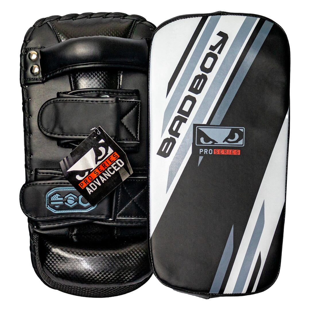 Bad Boy Pro Series Advanced Curved Thai Pads - Black