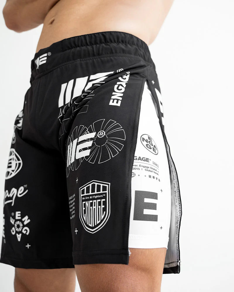 Engaging Shorts Engage Billboard 2-in-1 Gladiator Shorts – MaxMyer