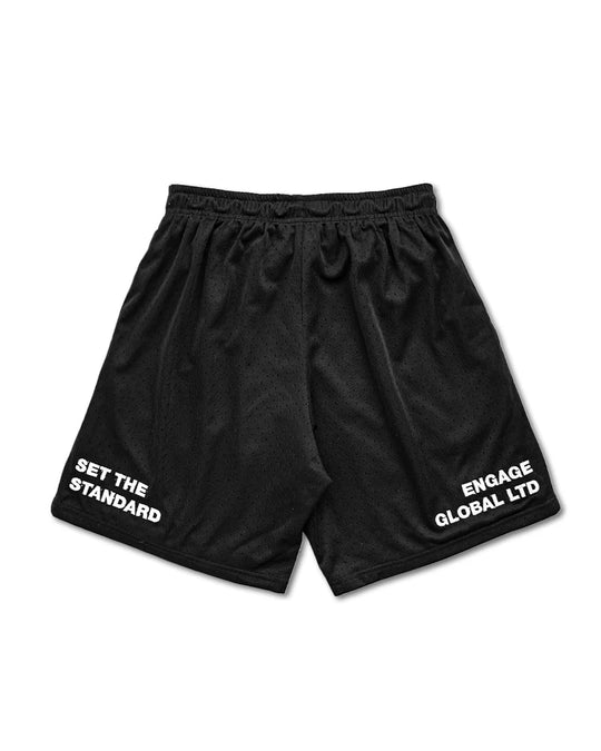 Engage Set The Standard Mesh Shorts - Black