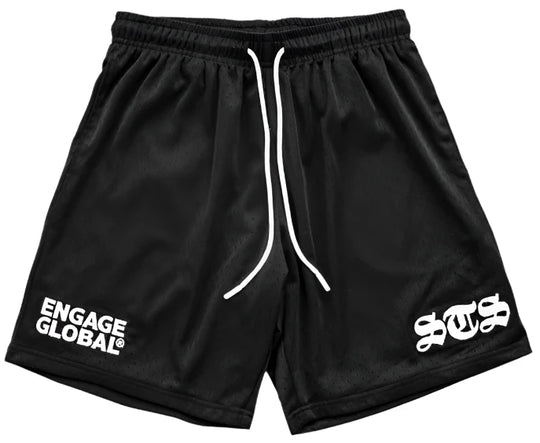 Engage Set The Standard Mesh Shorts - Black