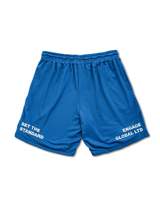 Engage Set The Standard Mesh Shorts - Blue