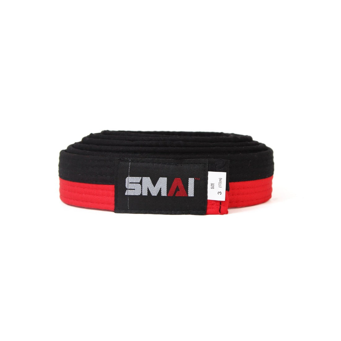 SMAI Poome Belt - Black & Red