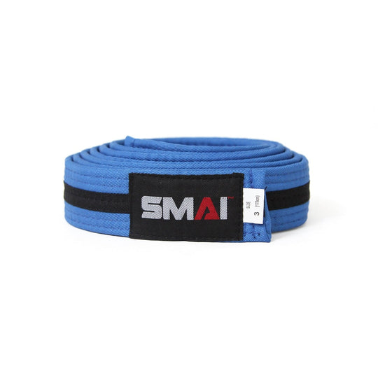 SMAI Martial Arts Belt - Black Stripe