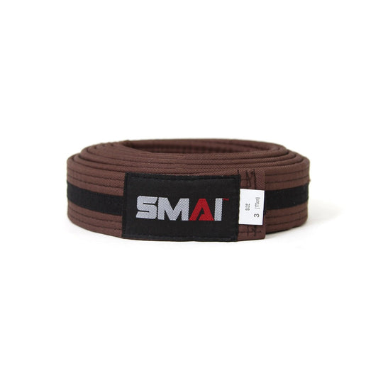 SMAI Martial Arts Belt - Black Stripe